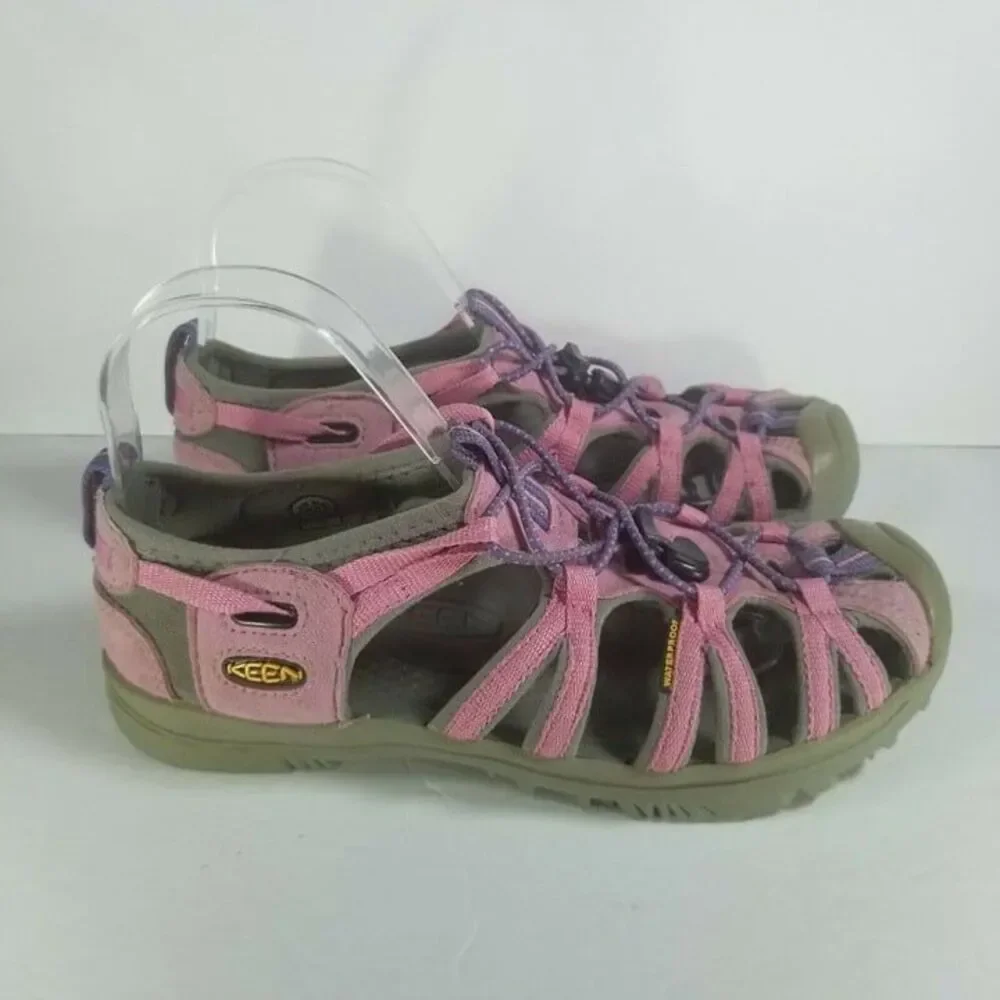 KEEN Youth Size 6 Pink Purple Newport Water Sport Waterproof Sandals 9124-WLOR